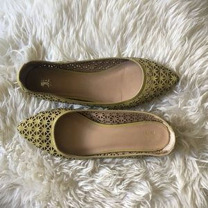 Joe's Lime Green Flats